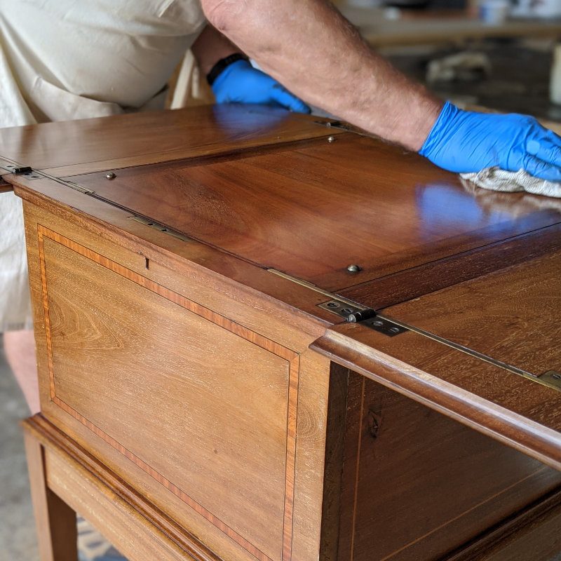 2 Day French Polishing & Woodcare Workshop, Beginners/Intermediate, photographed by OP Woodcraft