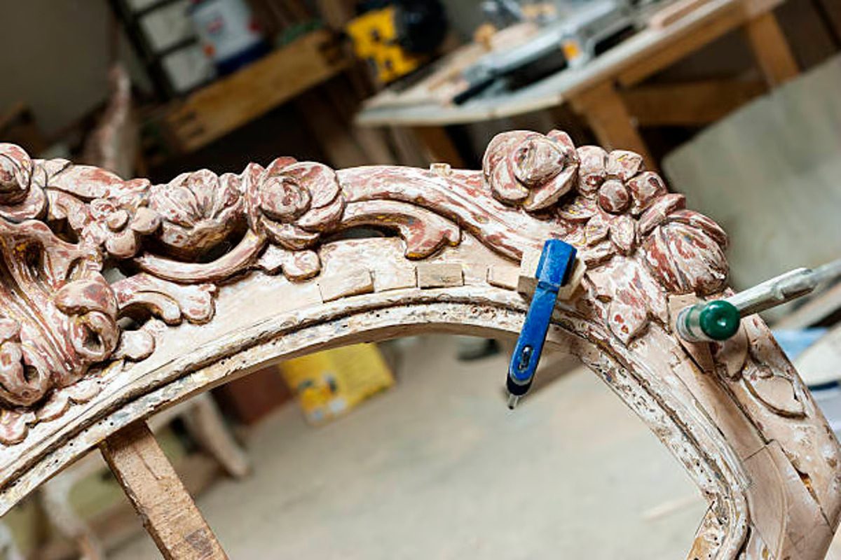 Furniture Restoration Course, photographed by Philip Hodge