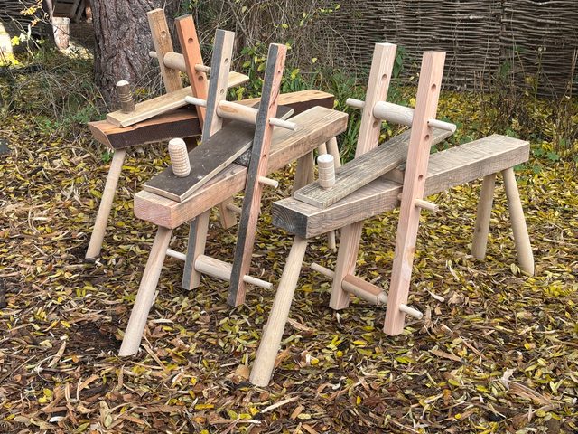 Rustic Green Woodworking Furniture Making Courses, photographed by The Big Tree Society