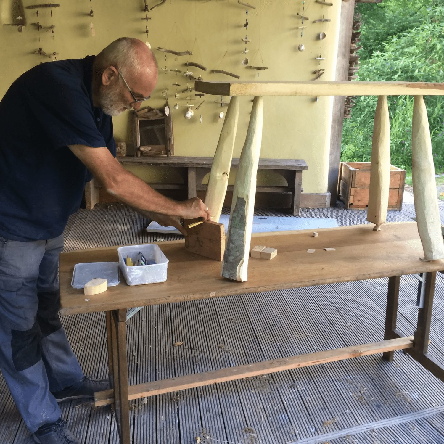 Bench and Stool Making, photographed by Woodmatters
