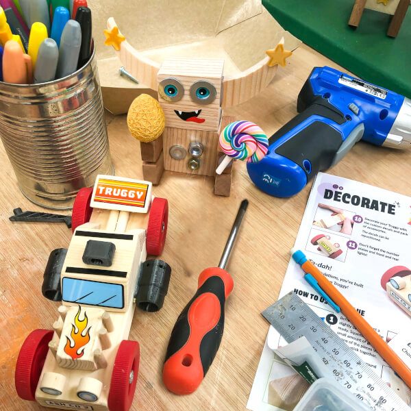 Mini Maker Woodworking Workshop, photographed by Ash & Co Workshops