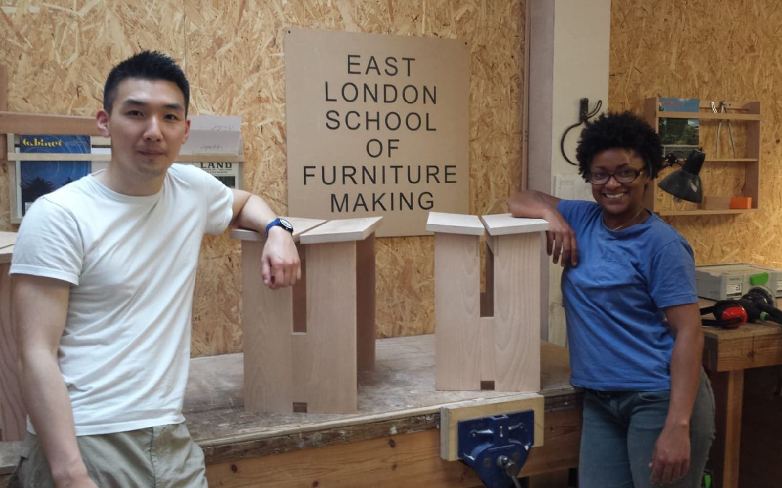 2 day Japanese Bench Making Course, photographed by New School of Furniture Making