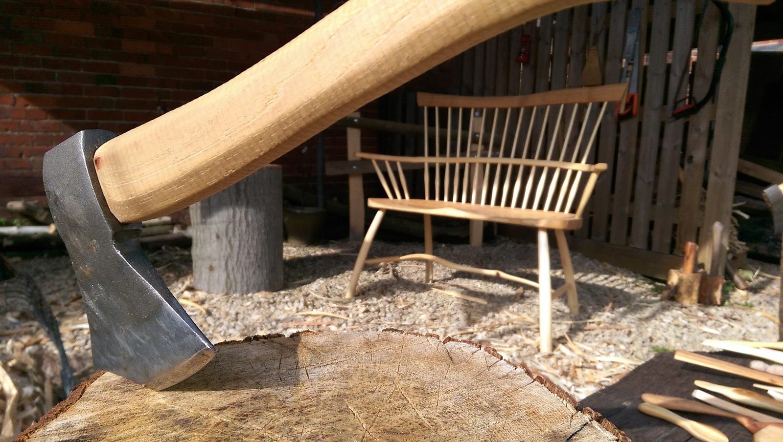 Private greenwood workshop per day, photographed by Touchwood Crafts