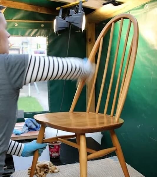 Five Day Mid Century Modern Restoration Course, photographed by OP Woodcraft