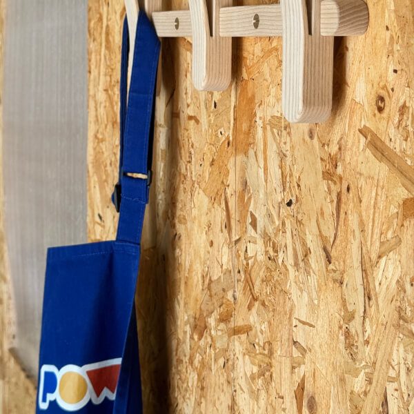 Introduction to Steambending Course, Wall-hung Coat Rack, photographed by POW Workshops