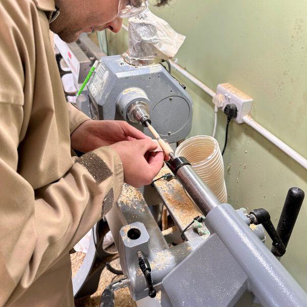 Woodturning Workshop: Make a Bud Vase and Wooden Pen, photographed by Love Heartwood WoodTurning School