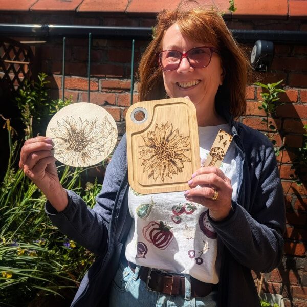 Pyrography (wood Burning Art) Workshop, photographed by Helen Jones
