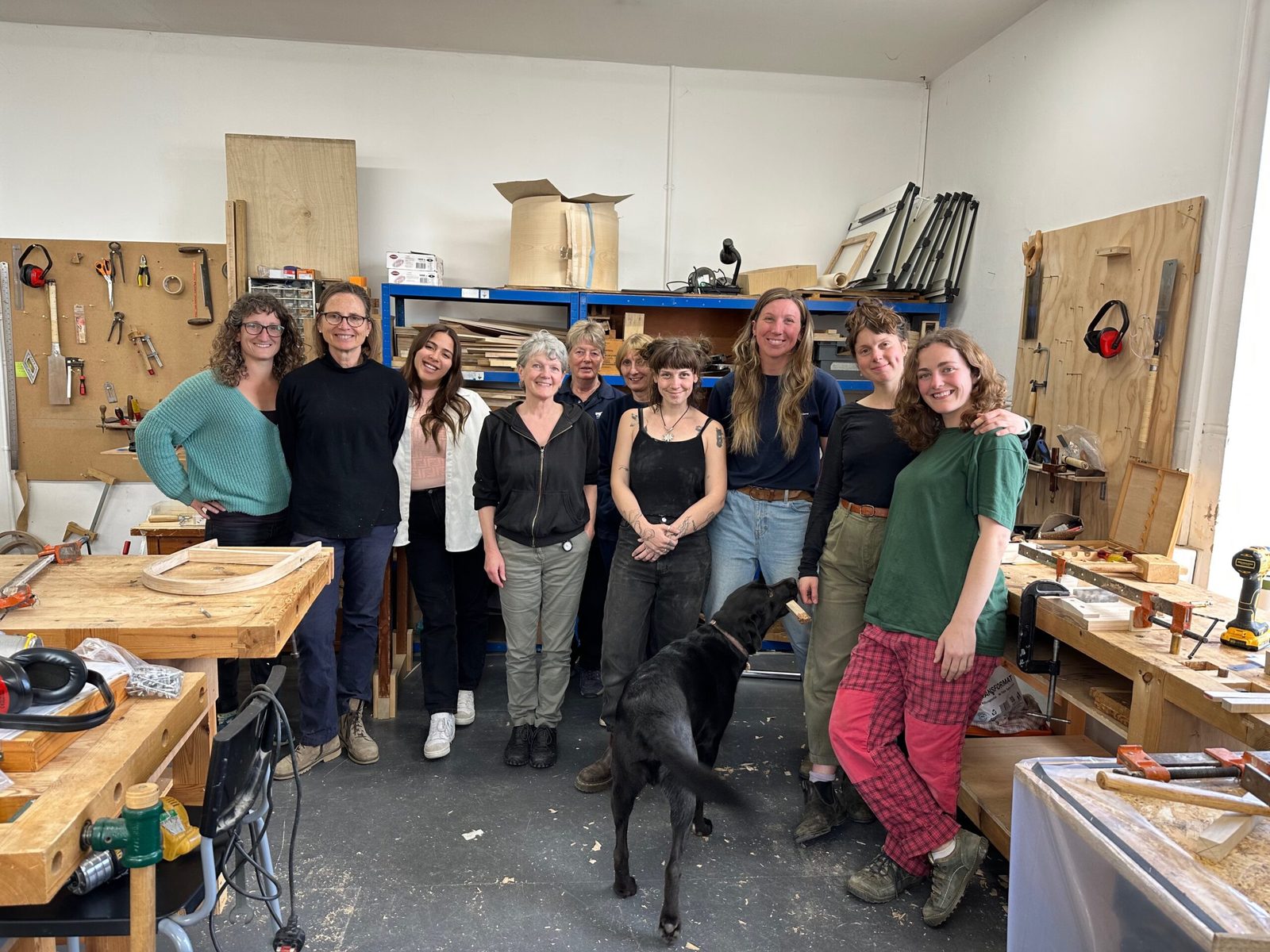 The Women’s Workshop: Introduction to Woodworking, photographed by Boat Building Academy