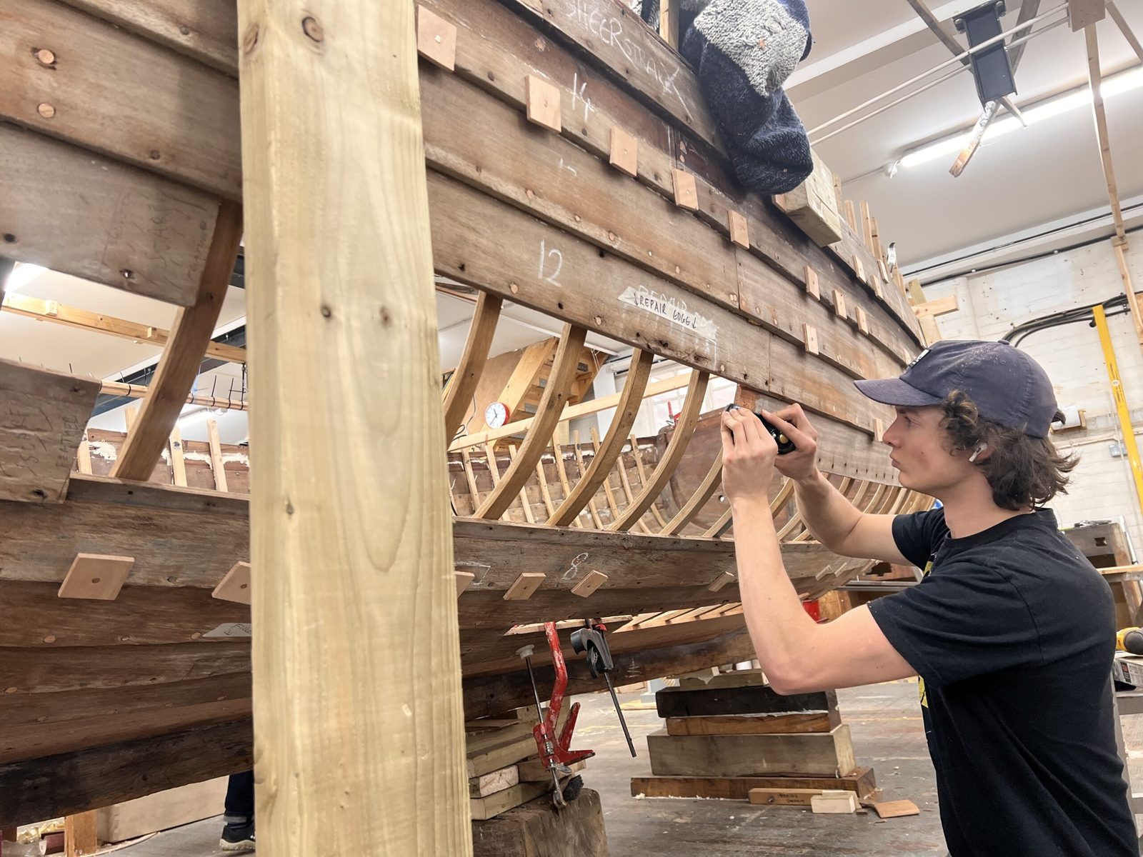 40-Week Boat Building Course, photographed by Boat Building Academy