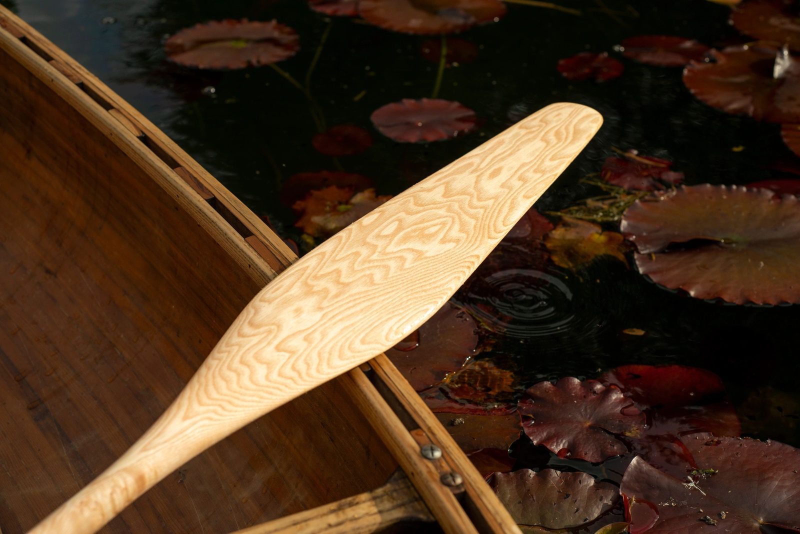 Canoe Paddle Making, photographed by To The Root