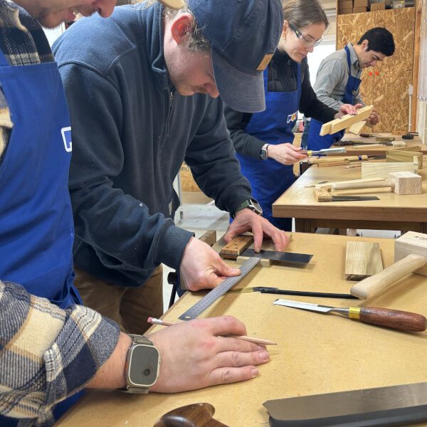 Intermediate Joinery: Dovetail Joints (2-Day Weekend Course), photographed by POW Workshops